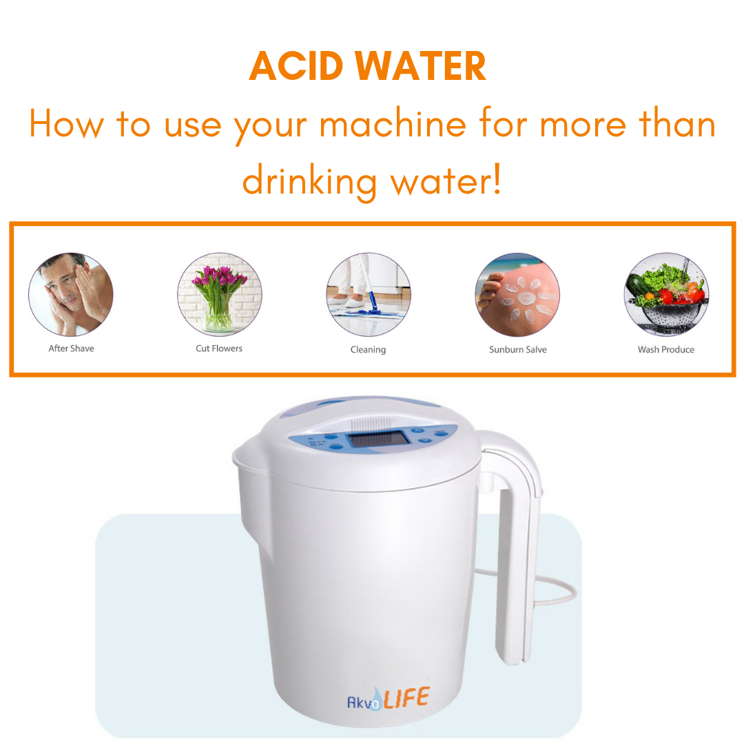 AKVALIFE IONIZED WATER DISINFECT AND CLEAN NATURALLY Health Holistic